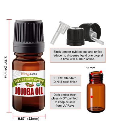 BodyJ4You 2PC Piercing Aftercare Set - Jojoba Oil Ear Balm for Gauges, Tapers, and Plugs - Buy Online on GoSupps.com