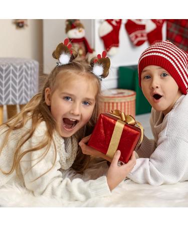 2 Pairs Christmas Hair Clip - Christmas Reindeer Antlers Headdress Cute Reindeer Antlers Ears Hairpins Christmas Party Hair Accessories for Girls Women - Buy Online on GoSupps.com