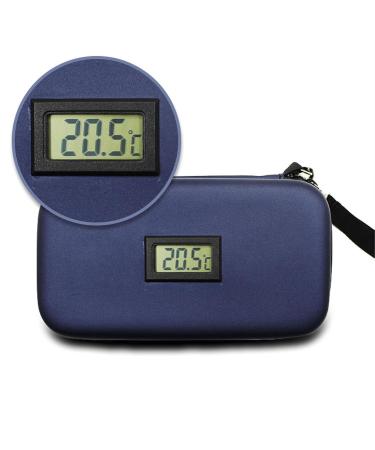 Travel Medicine Cooler Bag - Thermal Insulation & Temperature Display for Diabetics & Skincare Products | Ideal Travel Case - Buy Online on GoSupps.com