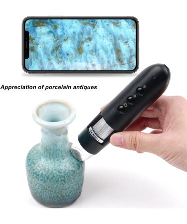 KUIKUI Hair Follicle Health Analyser with 800X Magnification and WiFi Connection - Clear Images for Scalp Detection - Buy Online on GoSupps.com