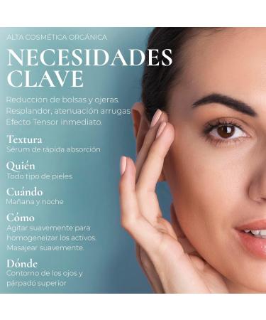  ESENCIA DE ALDA Korean Eye Serum 10ml (45 days) | Minimizes dark circles and brightens With 5% caffeine 4% niacinamide and hyaluronic acid. | Enriched with rice protein | 45 - Buy Online on GoSupps.com