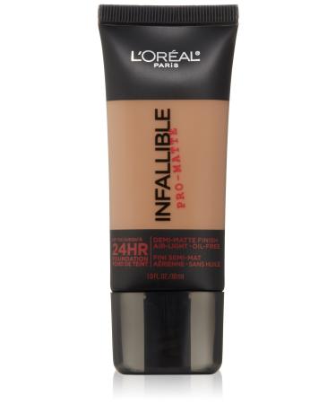 L'Oreal Infallible Pro-Matte Foundation 110 Creme Cafe  1 fl oz (30 ml)