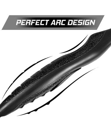 Golf Club Brush & Groove Cleaner 2-in-1 | Retractable Zip-line & Sharp Pick | Metal Buckle | Nylon & Wire Bristles | Black Upgraded - Buy Online on GoSupps.com