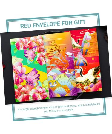 ABOOFAN 36 Pcs New Year Red Envelope Envelope Wedding Lucky Packet New Year Red Packet Lucky Money Envelopes Red Envelope for Gift New Year Money Bag Paper Cartoon Currency - Buy Online on GoSupps.com