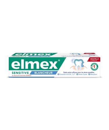 Elmex Sensitive Whitening Toothpaste, 3 x 75 ml