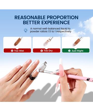 Buy Professional Acrylic Nail Liquid - 4oz Non-Yellowing MMA-Free | Ideal for Beginners & DIY Nail Salon Use - Buy Online on GoSupps.com