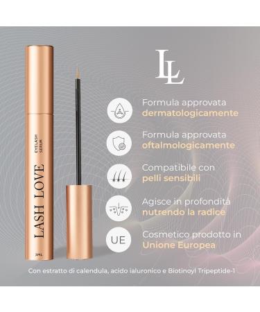 BeSwiss LASH LOVE Lengthening Eyelash Serum (2ml) Lash Serum Booster Stretching and Stifling for Long and Thick Lashes. - Buy Online on GoSupps.com