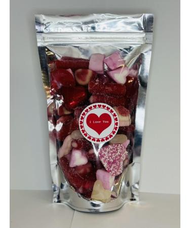 I Love You Valentines Day Filled Pick N Mix Sweet Treat Pouch Love Heart 200g