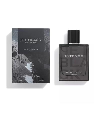 Michael Malul Jet Black Intense Eau de Parfum for Men - 100ml | 3.4oz 1 Fl Oz (Pack of 1) - Buy Online on GoSupps.com