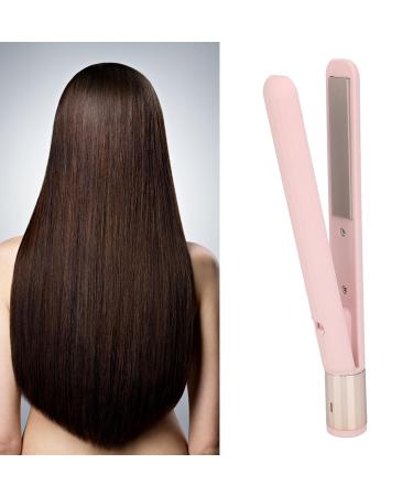 Buy Mini Hair Straightener Even Heating Versatile Styles Compact & Portable Perfect for Women & Men - Pink - Buy Online on GoSupps.com