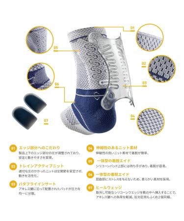 AchilloTrain Achilles Tendonitis Brace | Relieve Pain Swelling & Inflammation - Titan 6 | International Shipping Available - Buy Online on GoSupps.com