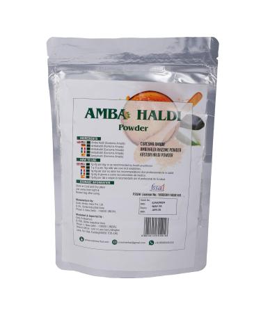 Buy SVATV Natural Wild Turmeric Powder | Amba Haldi | Kasturi Manjal | Curcuma Aromatica - 227g lb 8 oz - Authentic Herbal Spice for Health Benefits - Buy Online on GoSupps.com