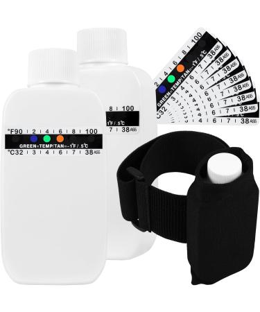 14Pcs Urine Test Complete Kit Travel Urine Test Kit with 2 Empty Bottles 10 Temperature Test Strips Leg Straps Oxford Pouch Portable Urine Testing Set for Hospital Laboratory(14 piece set) - Buy Online on GoSupps.com