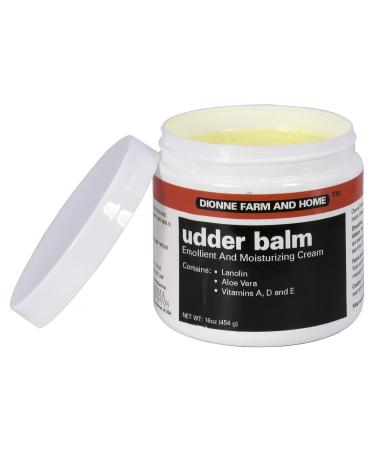 Dionne Farm and Home Udder Balm 16 Oz Jar - Soothing Skin Relief for Farm & Home | Shop Internationally - Buy Online on GoSupps.com