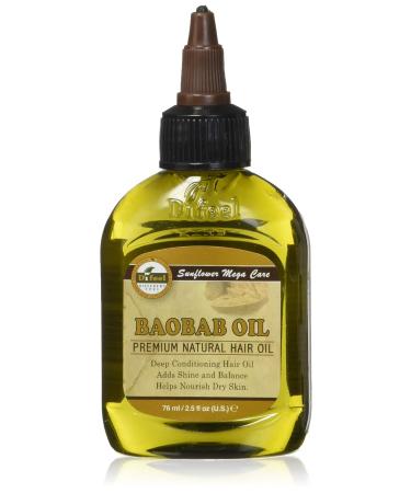 Difeel Premium Baobab Oil 2.5oz | Natural Deep Conditioning Hair Care Oil - Buy Online on GoSupps.com