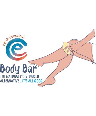 Earth Conscious Solid Moisturising Body Lotion Bar (Coconut & Cocoa) Organic Cruelty Free & Vegan Friendly - Buy Online on GoSupps.com