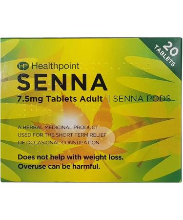 Healthpoint Senna Pods Tablets 7.5mg - 03/23 Expiry Date - Buy Online on GoSupps.com