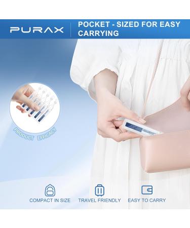 PURAX Saline Solution 0.9% Nasal Cleanse for Babies Kids and Adults Isotonic Saline Solution for Eye Care Wound Cleansing - 21 Count (5ml Each) - Buy Online on GoSupps.com