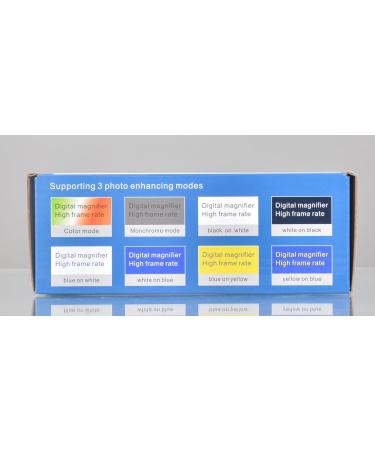 3.5 Portable Digital Magnifier - Low Vision Reading Aid, 2.25X Magnification, Multiple Color Modes - Buy Online on GoSupps.com