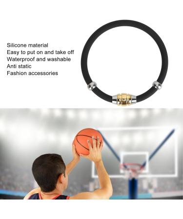 Antistatic Bracelet for Improved Sleep | Fashionable Silicone Design for Men & Women (20 cm) - Buy Online on GoSupps.com