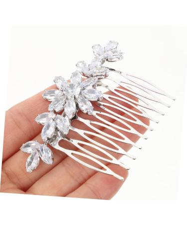 Didiseaon Bangs Comb Hair Flowers for Women Wedding Hair Clip for Wedding Decorative Hair Clips Hair Comb for Women Hairbrushes for Woman Bridesmaid Rhinestones Accessories Aluminum Alloy - Buy Online on GoSupps.com