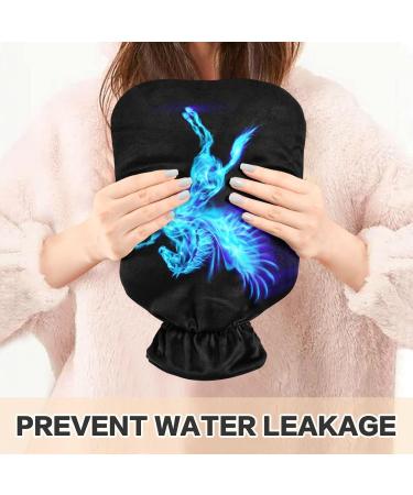 2L Hot Water Bottle with Lid | Flying Pegasus Pain Relief Bag for Warm Hands & Feet - Winter Essential - Buy Online on GoSupps.com