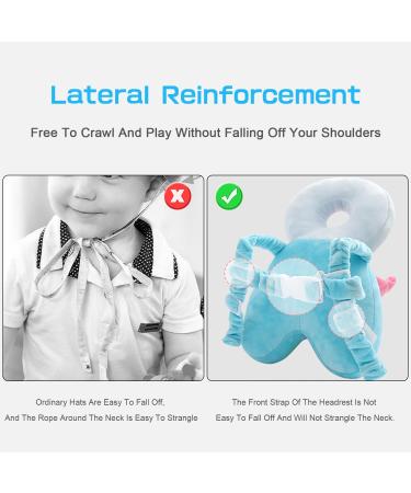 Jeja Baby Head Protection Pillow | Adjustable Safety Guard for Infants 4-24 Months | Tiger Design for Safe Crawling - Buy Online on GoSupps.com