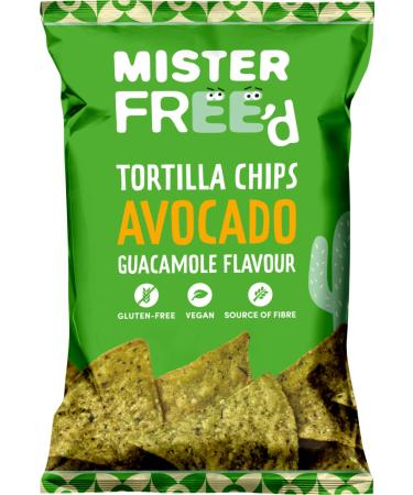 MISTER FREE'D Tortilla Chips - Avocado Guacamole Flavour - 12 Pack