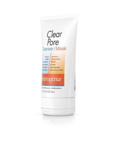 Buy Neutrogena Clear Pore Cleanser Mask 4.2 oz - Best Pore Cleansing Solution - International Shipping - Buy Online on GoSupps.com