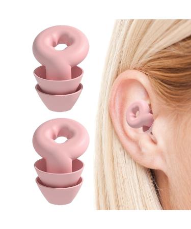Noise Reduction Earplugs | Jellyfish Look Waterproof Quiet Earplugs | with Box Two Layers of Mute Waterproof Silicone Earplugs for Hearing Protection Coatuiyo