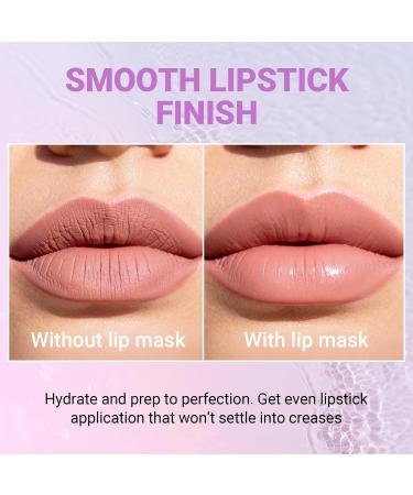 iMethod Lip Mask Overnight - Lip Sleeping Mask for Dry Lips, 8-Hour Hydrating Lip Balm with Hyaluronic Acid, Intense Moisturizing Lip Treatment to Nourish & Repair - Grape 665 Grape - Buy Online on GoSupps.com