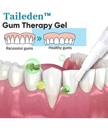 Taileden Gum Therapy Gel & Teeth Whitening Essence Pen - Effective Gum Care for Recessed Gums Tartar & Stain Removal - International Shipping Available - Buy Online on GoSupps.com