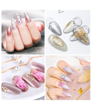 Metallic Painting Gel Set - Silver, Golden, Pink | Soak Off UV/LED Nail Art Manicure DIY Kit - Buy Online on GoSupps.com