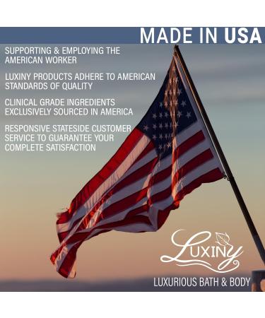 Luxiny Vegan Hand & Body Lotion for Dry Skin with Jojoba Oil & Vitamin E Non-Greasy Phthalate/Sulfate/Paraben-Free Cruelty-Free Good for Daily Use 8 oz (Rosemary Lavender) Rosemary Lavender 8 Fl Oz (Pack of 1) - Buy Online on GoSupps.com