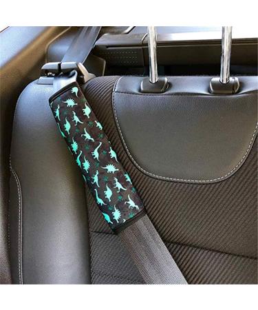 2Pcs Unicorn Dinosaur Car Seat Belt Pillow for Kids - Head and Neck Support Cover Pad - Buy Online on GoSupps.com