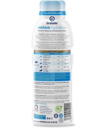 Oralade Advance GI + Oral Rehydration Support | 3 Pack | 3 x 500 ML | Liquid Dietary Food Supplement for Dogs and Cats | for Microenteral Nutrition - Buy Online on GoSupps.com