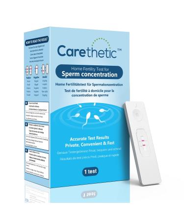 Fertility test sperm test for men - Carethetic sperm test for men SP -10 |1 x sperm test |Measures the concentration of sperm
