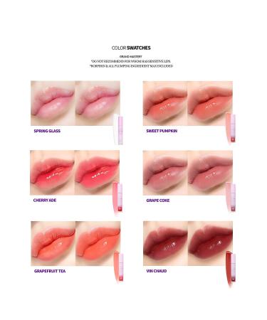 Dotom Lip Plus 16 Colors Lip Plumper Gloss | Extreme Plumping Clear Lip Gloss by Essence Lip Care Oil | Korean Makeup (Spring Glitter) - Buy Online on GoSupps.com