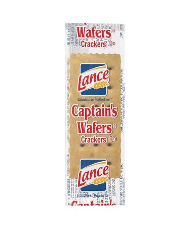 Lance Captain's Wafers Crackers - 2 Crackers per Pouch - 50 Pack - Buy Online on GoSupps.com