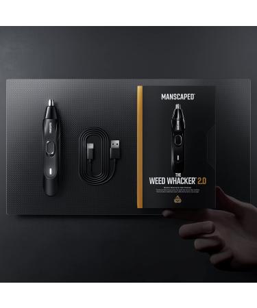 MANSCAPED The Face Grooming Duo Contains: The Beard Hedger Premium Precision Beard Trimmer and The Weed Whacker 2.0 Nose and Ear Hair Trimmer - Buy Online on GoSupps.com