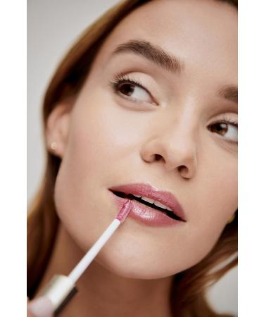 Jane Iredale HydroPure Hyaluronic Lip Gloss | Hydrating, Plumping, Exfoliating, and Smoothing Gloss | Non-Sticky with Vanilla Scent | Vegan and Cruelty-Free | Candied Rose - Buy Online on GoSupps.com
