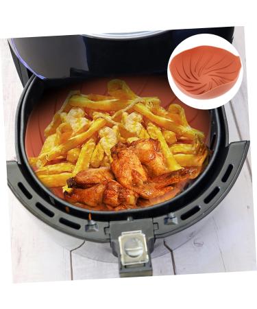 Alipis 2pcs Silicone Pan Holder Air Fryer Airfryer Liners Silicone Baking Liners Replaceable Baking Pan Rosyx2pcs 20X20X7CMx2pcs - Buy Online on GoSupps.com