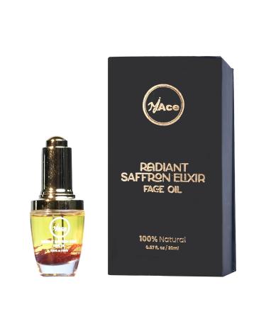 MY ACE Radiant Saffron Elixir Face Oil | Dermatologist Approved | Pure Saffron Threads & Vitamin E Natural Glow Booster Brightening & Nourishing Serum for Skin & Hair 0.67 fl oz (Pack of 1) - Buy Online on GoSupps.com