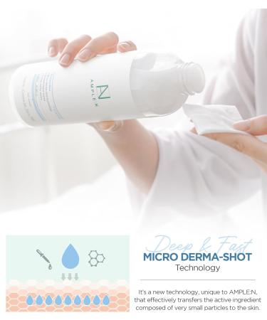 Ample:N Hyaluron Shot Toner Korean Hyaluronic Acid and Ceramide Hydrating Face Toner - Moisturizing Essence for Minimizing Wrinkles Dewy Healthy Glow Skin Booster for Dry Skin 20.3 fl.oz. 20.28 Fl Oz (Pack of 1) - Buy Online on GoSupps.com