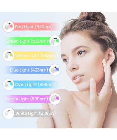 Red Light Therapy Mask | 7-Color LED Face Mask for Skin Care | Home Beauty Treatment - Buy Online on GoSupps.com