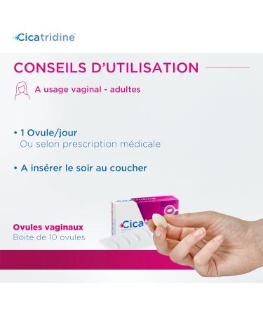 Cicatridine Vaginal Egg Cells | Soothing Relief for Vaginal Health - Buy Online Worldwide - Buy Online on GoSupps.com