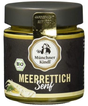 M nchner Kindl Horseradish Mustard pack of 6 (6 x 125 ml)