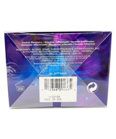 Britney Spears Midnight Fantasy EDP for Women 100 ml/3.4 oz. Vanilla 3.4 Fl Oz (Pack of 1) - Buy Online on GoSupps.com