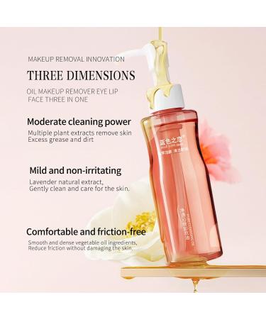 BLUE LOVE Cleansing Oil Deep Makeup Remover & Pore Oil Cleanser for Women | Gentle Daily Facial Cleanser - Buy Online on GoSupps.com