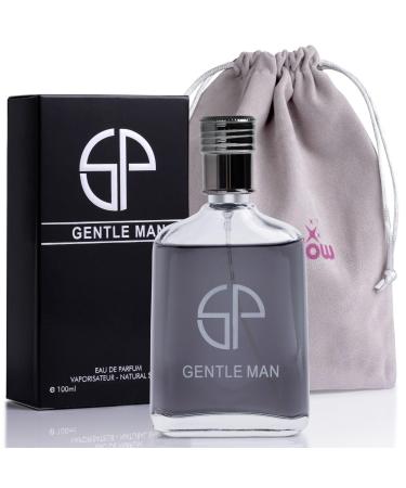 Gentleman Eau De Parum for Men Top Notes of Pink Pepper Italian Lemon Orange Neroli & Lavender Base Notes of Patchouli & Cedarwood Floral Sweet & Refreshing Scent 100ml Bottle with Suede pouch